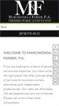 Mobile Screenshot of marchiondaferrer.com