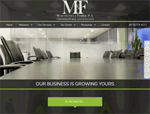 Tablet Screenshot of marchiondaferrer.com